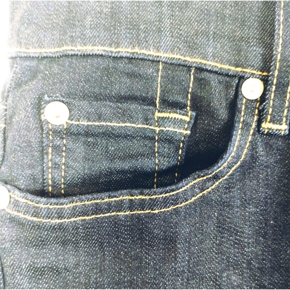 7 For All Mankind Jean Shorts Women's 30 Granola Bimbo Roll Cuff - Picture 3 of 10